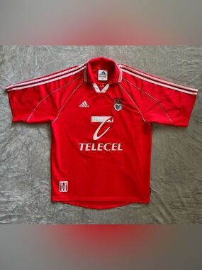 Vintage Benfica 1999 2000 Away Football Jersey Adidas Men’s М Original